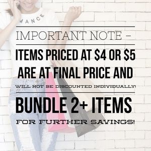 Final Prices!